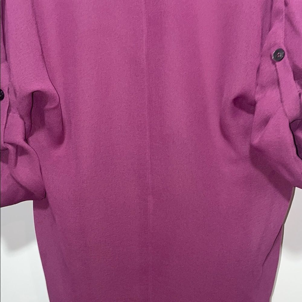 Vintage purple blouse sheer - Picture 7 of 9